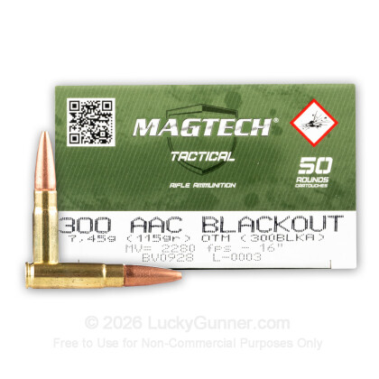 Image 1 of Magtech .300 Blackout Ammo