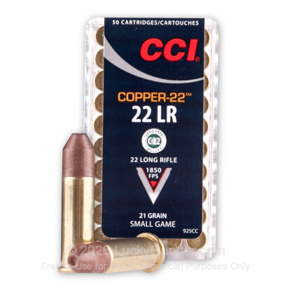 Image 1 of CCI .22 Long Rifle (LR) Ammo