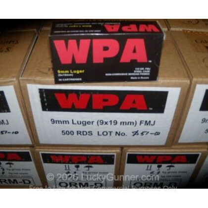 Image 2 of Shop by Popular Brand from Wolf Image 2 of Wolf 9mm Luger (9x19) Ammo