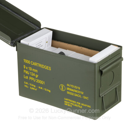 Image 2 of Prvi Partizan 9mm Luger (9x19) Ammo