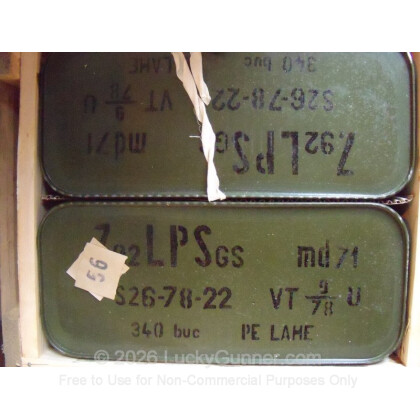 Image 1 of Romanian Military Surplus 8mm Mauser (8x57mm JS) Ammo