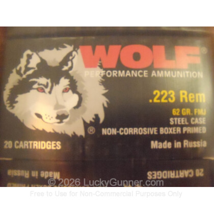 Image 2 of Wolf .223 Remington Ammo