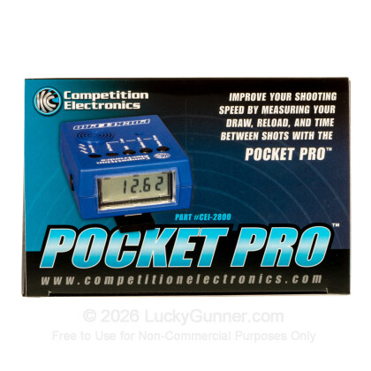 Large image of Premium Shot Timer For Sale - Pocket Pro in Stock by Competition Electronics - Blue