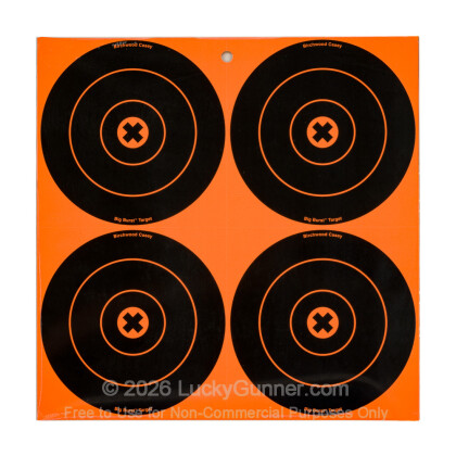 Large image of Big Burst Targets For Sale - 12 - 6" Targets - Birchwood Casey Targets For Sale