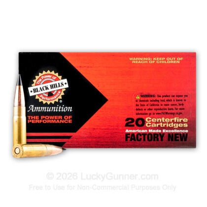 Large image of Premium 300 AAC Blackout Ammo For Sale - 110 Grain TTSX Ammunition in Stock by Black Hills - 20 Rounds