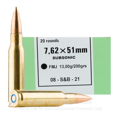 Image 1 of Sellier & Bellot .308 (7.62X51) Ammo