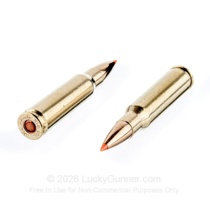 Large image of Premium 308 Win Ammo For Sale - 150 Grain Hornady GMX Polymer Tip Ammunition in Stock by Black Hills Gold Match - 20 Rounds