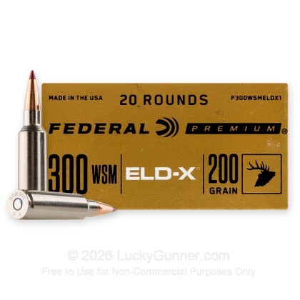 Image 4 of Federal 300 Winchester Short Magnum Ammo