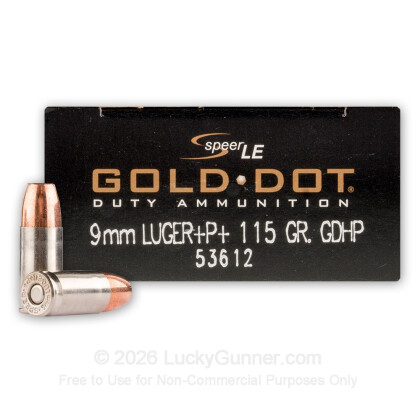 Image 1 of 9mm Ammo from Speer Image 1 of Speer 9mm Luger (9x19) Ammo
