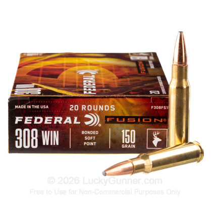 Image 2 of Shop by Popular Brand from Federal Image 2 of Federal .308 (7.62X51) Ammo