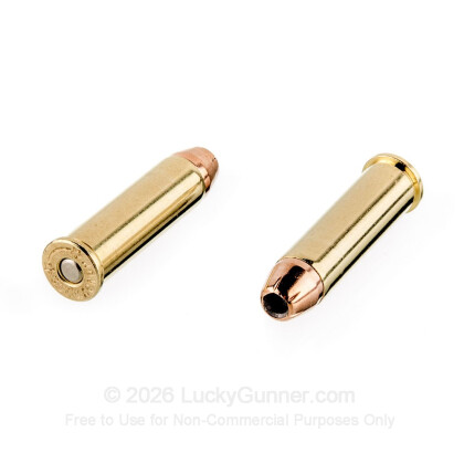 Large image of Cheap 357 Mag Ammo For Sale - 125 Grain JHP Ammunition in Stock by Black Hills Ammunition - 50 Rounds