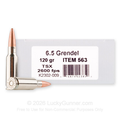 Image 1 of Underwood 6.5 Grendel Ammo