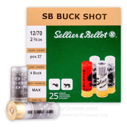 Image 2 of Sellier & Bellot 12 Gauge Ammo