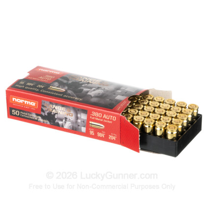 Image 3 of Norma .380 Auto (ACP) Ammo