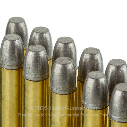 Large image of Premium 38-55 Win Ammo For Sale - 255 Grain LFN Ammunition in Stock by Black Hills Cowboy Action - 20 Rounds
