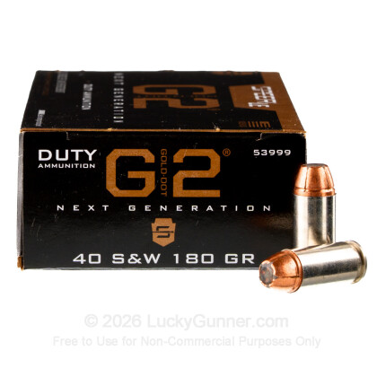 Image 2 of Speer .40 S&W (Smith & Wesson) Ammo