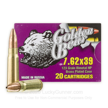 Image 1 of Golden Bear 7.62X39 Ammo