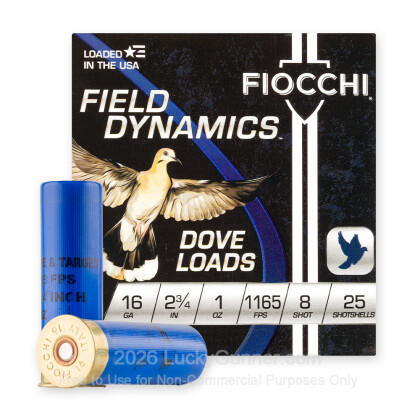 Image 2 of 16 Gauge Ammo Shells from Fiocchi Image 2 of Fiocchi 16 Gauge Ammo