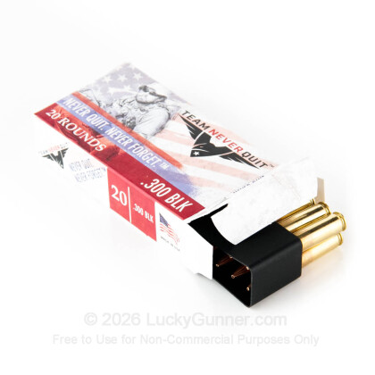 Image 3 of Team Never Quit .300 Blackout Ammo