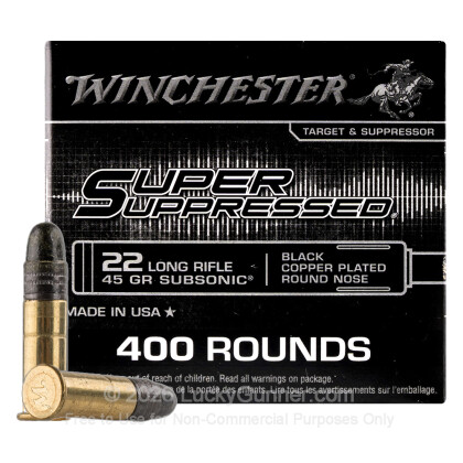 Image 1 of 22 LR Ammo from Winchester Image 1 of Winchester .22 Long Rifle (LR) Ammo