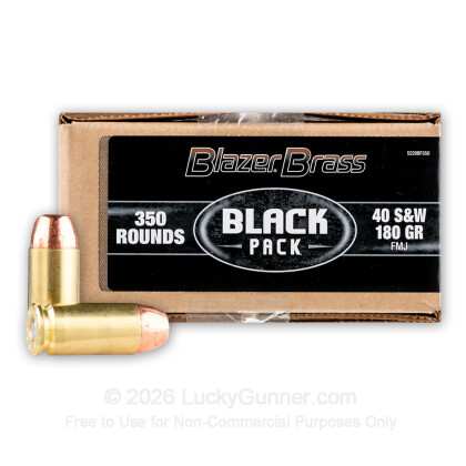 Image 1 of Blazer Brass .40 S&W (Smith & Wesson) Ammo