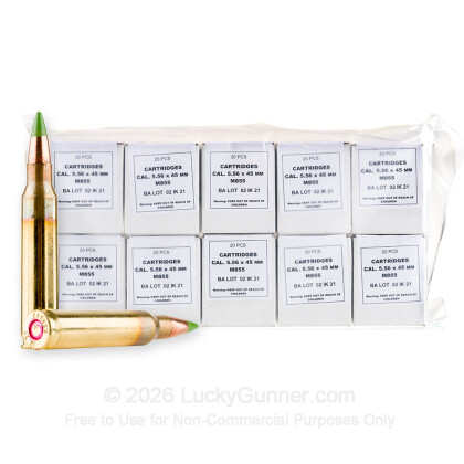 Image 1 of Igman Ammunition 5.56x45mm Ammo