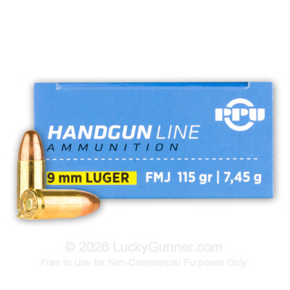 Image 2 of Prvi Partizan 9mm Luger (9x19) Ammo