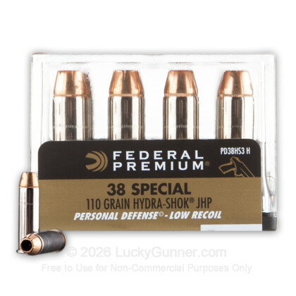 Image 1 of Federal .38 Special Ammo