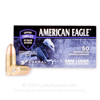 Image 2 of Federal 9mm Luger (9x19) Ammo