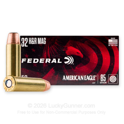 Image 2 of 32 H&R Magnum Ammo from Federal Image 2 of Federal .32 H&R Magnum Ammo