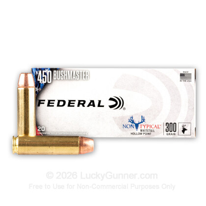 Image 2 of Federal .450 Bushmaster Ammo