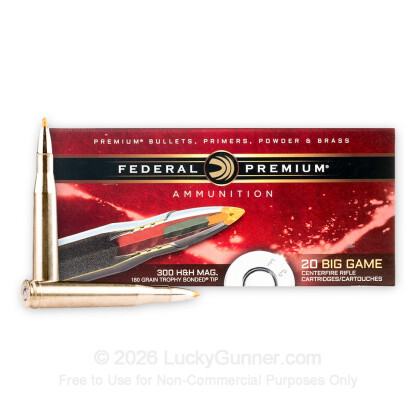 Image 2 of Federal .300 H&H Magnum Ammo