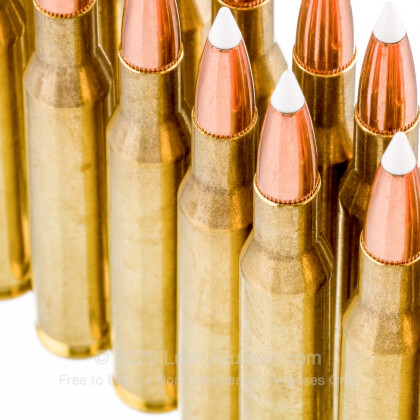 Large image of Premium 270 Ammo For Sale - 130 Grain Accubond Polymer Tip Ammunition in Stock by Nosler Trophy Grade - 20 Rounds
