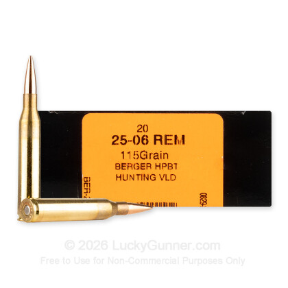 Image 1 of HSM Ammunition .25-06 Ammo