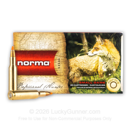Image 2 of Norma .222 Remington Ammo