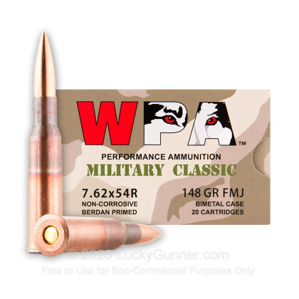 Image 2 of Wolf 7.62x54r Ammo