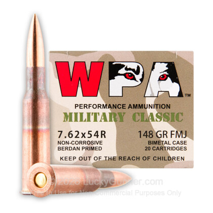 Image 1 of Wolf 7.62x54r Ammo