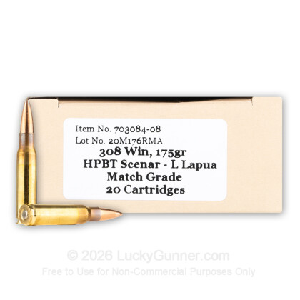 Image 1 of Red Mountain Arsenal .308 (7.62X51) Ammo