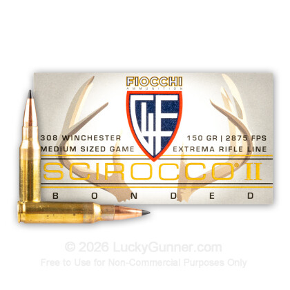 Image 1 of Fiocchi .308 (7.62X51) Ammo