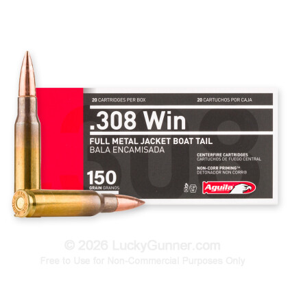 Image 1 of Aguila .308 (7.62X51) Ammo