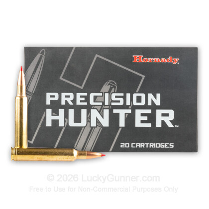 Large image of Premium 300 Weatherby Magnum Ammo For Sale - 200 Grain ELD-X Ammunition in Stock by Hornady Precision Hunter - 20 Rounds
