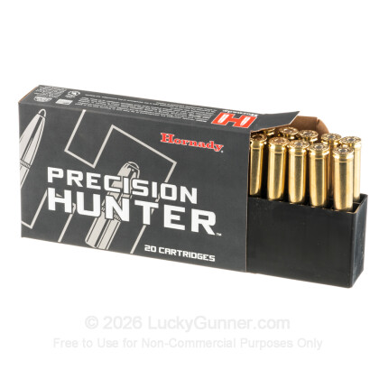Large image of Premium 300 Weatherby Magnum Ammo For Sale - 200 Grain ELD-X Ammunition in Stock by Hornady Precision Hunter - 20 Rounds