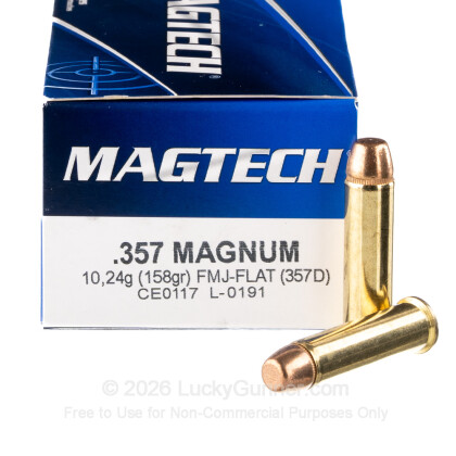 Image 1 of Shop by Popular Brand from Magtech Image 1 of Magtech .357 Magnum Ammo