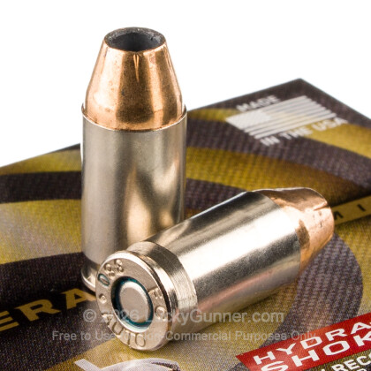 Large image of 380 Auto Defense Ammo In Stock - 90 gr Hydra Shok JHP - 380 ACP Ammunition by Federal For Sale - 20 Rounds