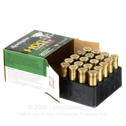 Large image of Premium 41 Mag Ammo For Sale - 180 Grain XPB Ammunition in Stock by Remington Hog Hammer - 20 Rounds