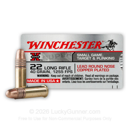 Image 1 of Winchester .22 Long Rifle (LR) Ammo