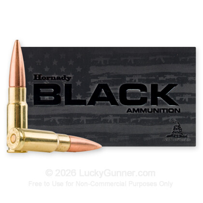 Large image of Hornady BLACK 338 ARC Ammo For Sale - 175gr HP Match - 20rds