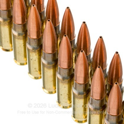 Large image of HSM Subsonic 8.6 Blackout Ammo For Sale - 300 Grain HPBT MatchKing - 20 Rounds