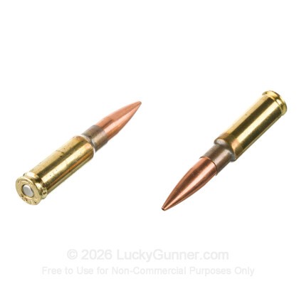 Large image of HSM Subsonic 8.6 Blackout Ammo For Sale - 300 Grain HPBT MatchKing - 20 Rounds