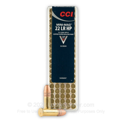 Image 2 of CCI .22 Long Rifle (LR) Ammo
